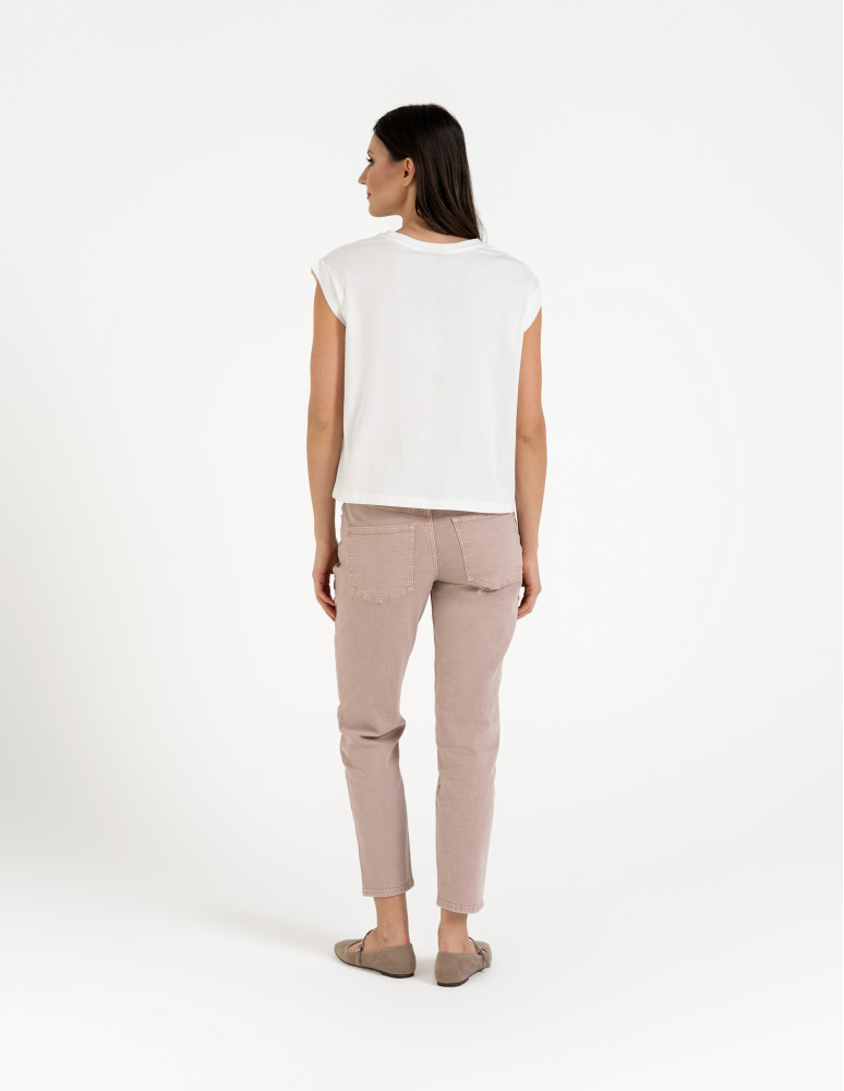 Koszulki z krótkim rękawem - T-shirt damski bawełniany z nadrukiem WZÓR 2  - produkt moraj.pl 12