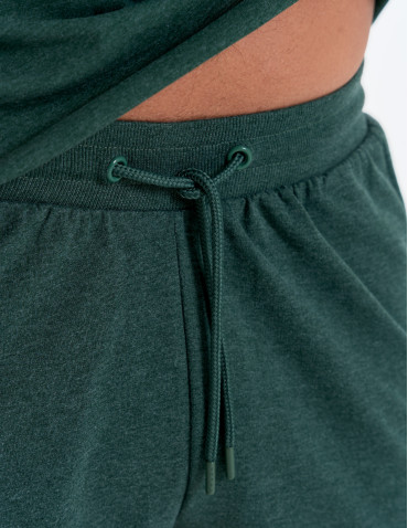 Szorty dresowe - Krótkie spodenki męskie dresowe ZIELONY - produkt 4