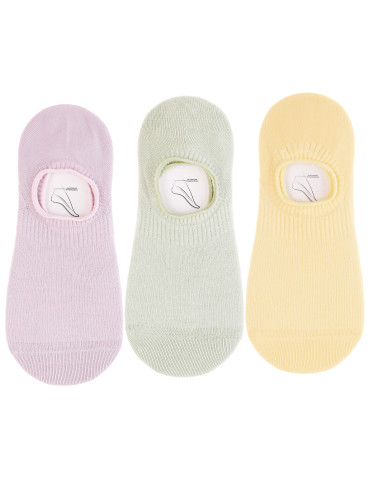 Stopki damskie klasyczne z lyocellu w pastelowych kolorach