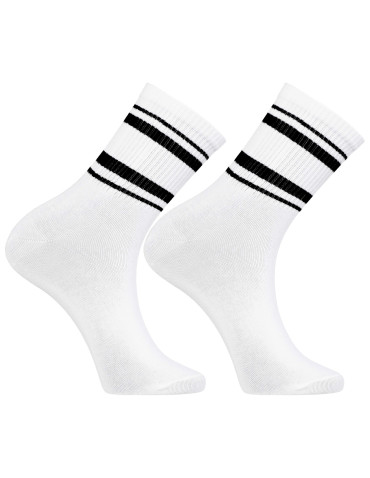 Skarpety stopki - Skarpetki bawełniane unisex 3-pak BIAŁY - produkt 3