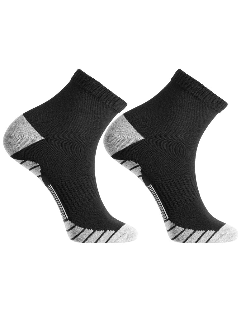 Skarpetki za kostkę - Skarpety męskie za kostkę sportowe klasyczne wzory 12-pak WIELOKOLOROWY  - produkt moraj.pl 3