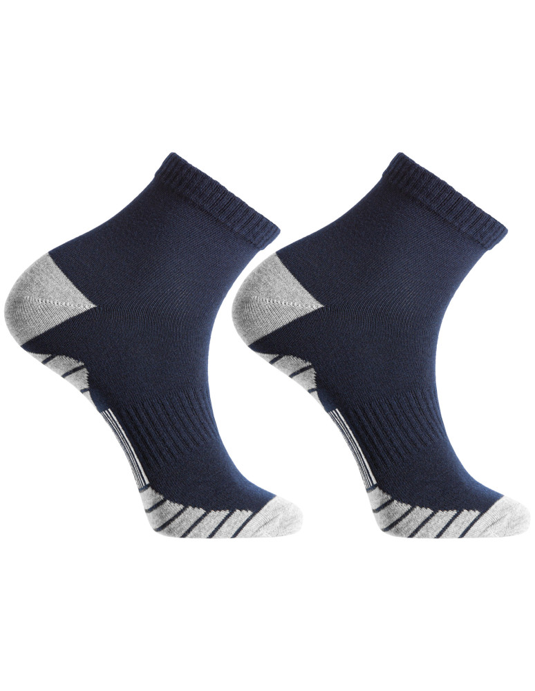 Skarpetki za kostkę - Skarpety męskie za kostkę sportowe klasyczne wzory 12-pak WIELOKOLOROWY  - produkt moraj.pl 5