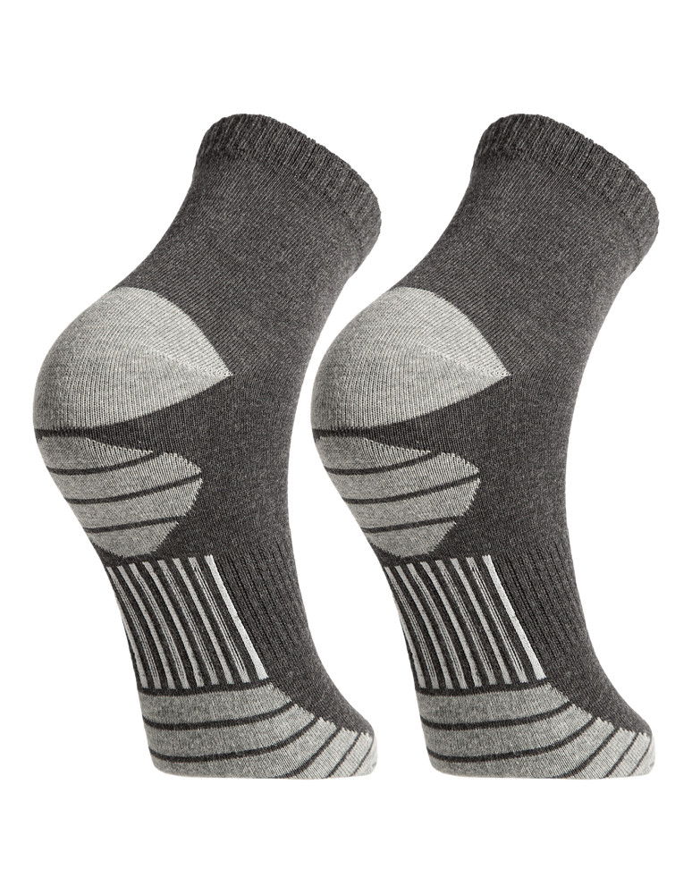 Skarpetki za kostkę - Skarpety męskie za kostkę sportowe klasyczne wzory 12-pak WIELOKOLOROWY  - produkt moraj.pl 6