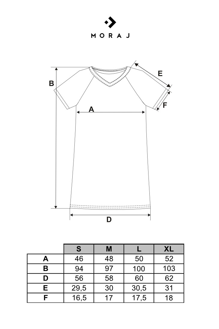 Koszula nocna damska z krótkim rękawem wiskoza bambusowa