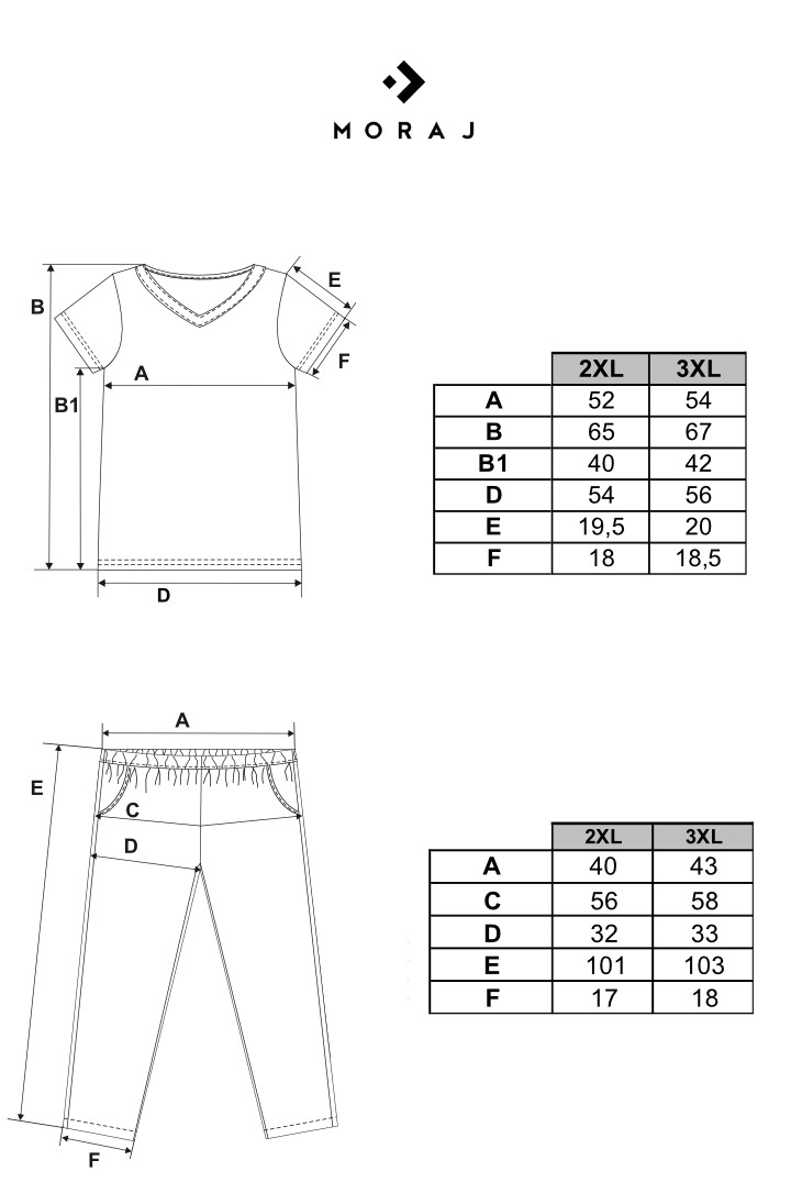 Piżama damska z długimi spodniami Plus Size wiskoza bambusowa Piżama damska z długimi spodniami Plus Size wiskoza bambusowa