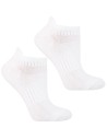 Skarpety stopki do sportu unisex BIAŁY