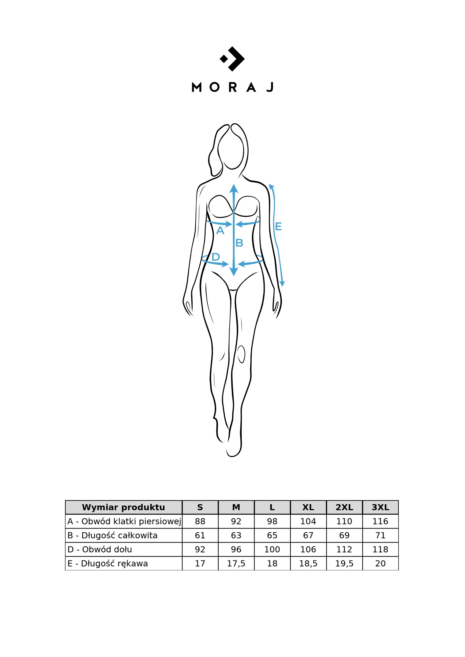 T-shirt damski klasyczny w paski