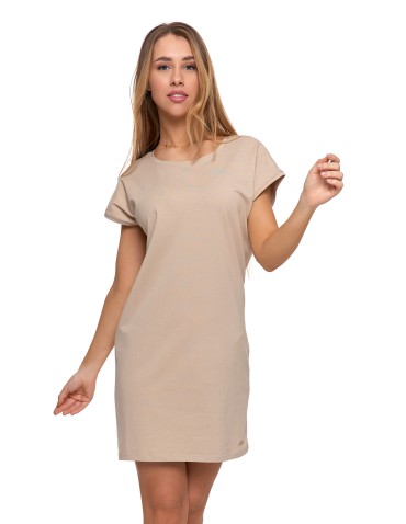 Sukienka damska bawełniana z ozdobnym tyłem