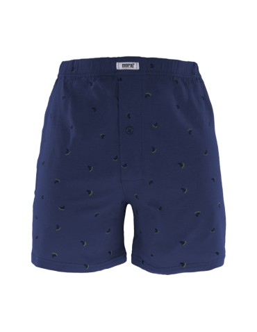 Bokserki luźne - Bokserki męskie bawełniane guziki Plus Size WIELOKOLOROWY - produkt 3