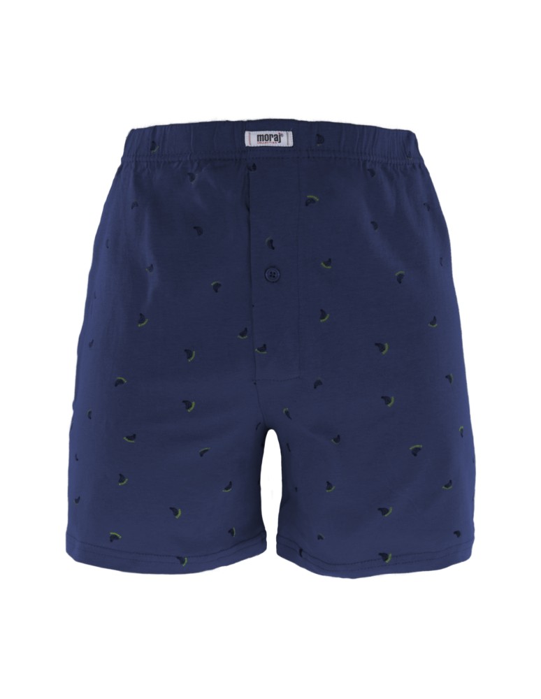 Bokserki luźne - Bokserki męskie bawełniane guziki Plus Size WIELOKOLOROWY - produkt moraj.pl 3