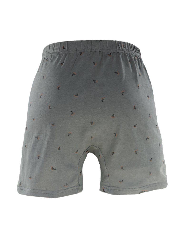 Bokserki luźne - Bokserki męskie bawełniane guziki Plus Size WIELOKOLOROWY - produkt moraj.pl 4