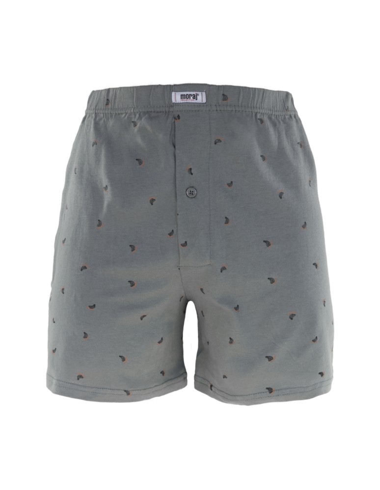 Bokserki luźne - Bokserki męskie bawełniane guziki Plus Size WIELOKOLOROWY - produkt moraj.pl 7