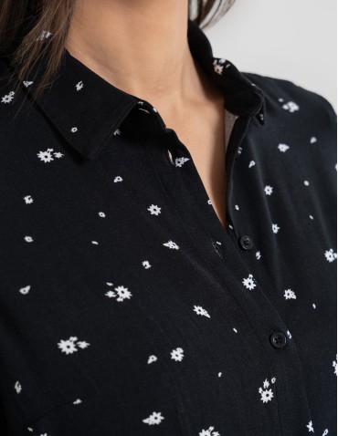 Sukienka damska szmizjerka midi z wiskozy - produkt 2