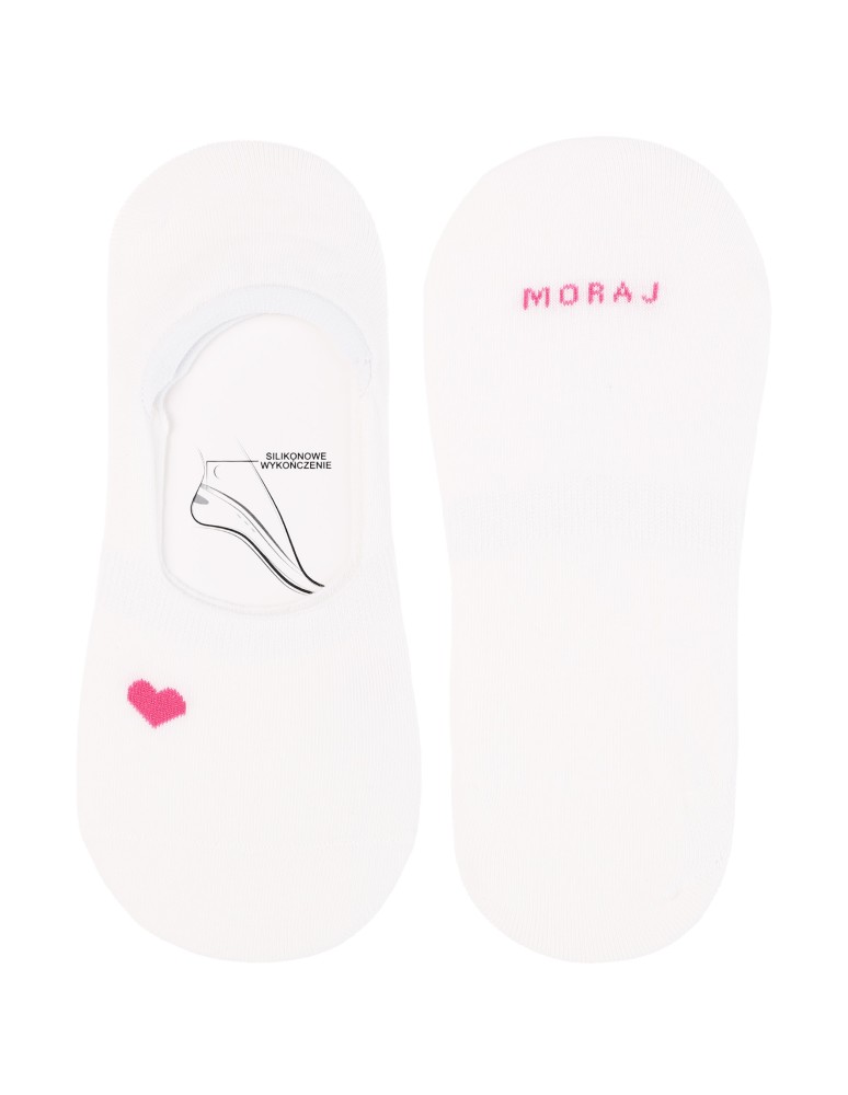 Kobieta - Skarpetki damskie niskie stopki bawełniane z silikonową zapiętką 12-pak WIELOKOLOROWY - produkt moraj.pl 4