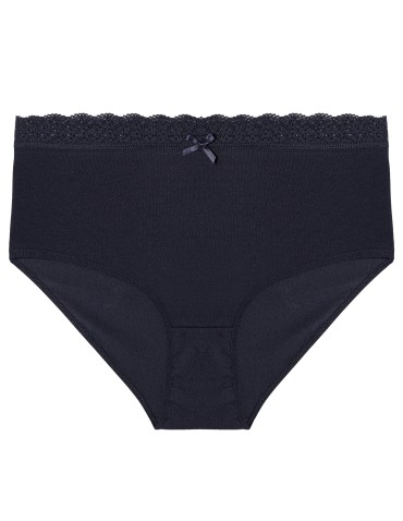 Majtki figi - Majtki damskie figi maxi bikini bawełniane w kwiatuszki 4-pak WIELOKOLOROWY - produkt 6