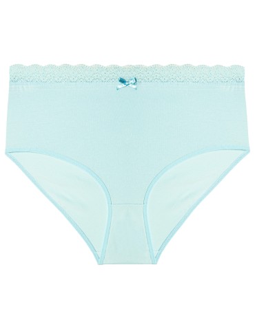 Majtki figi - Majtki damskie figi maxi bikini bawełniane w kwiatuszki 4-pak WIELOKOLOROWY - produkt 7