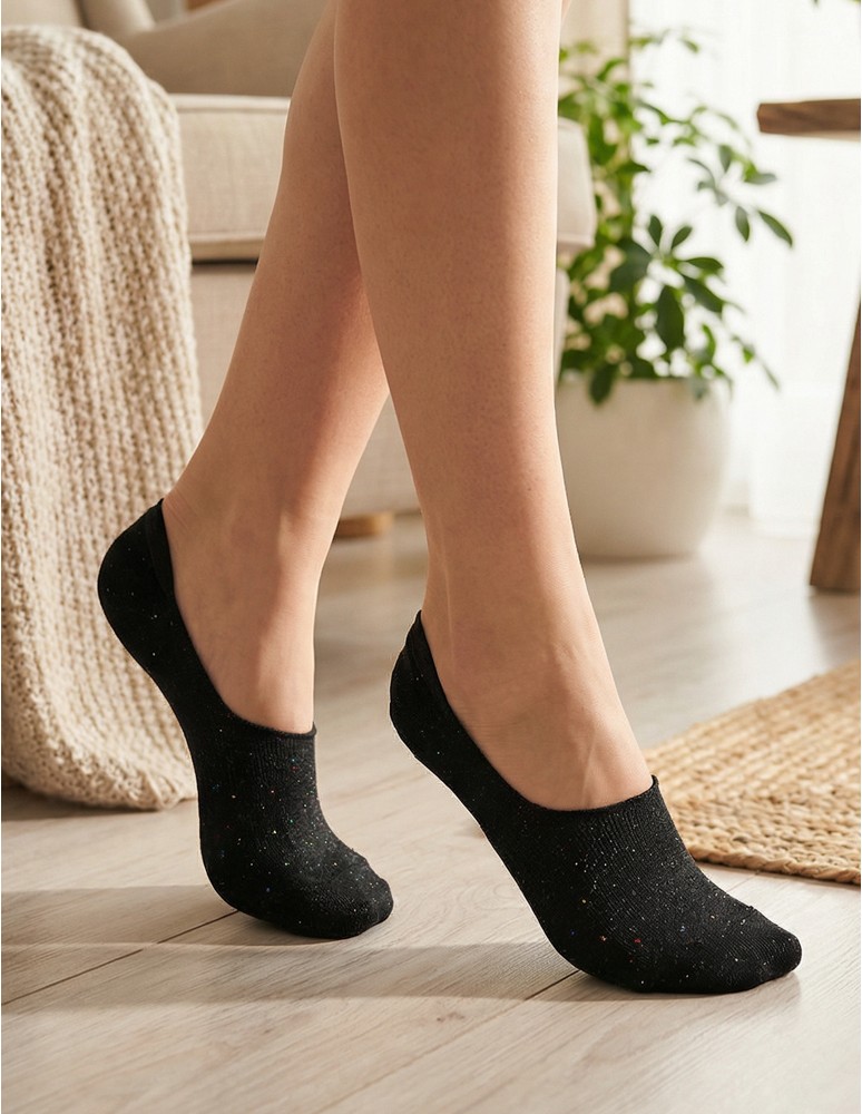 Wielopaki skarpetek - Skarpetki stopki damskie niskie 12-pak WIELOKOLOROWY - produkt moraj.pl 3