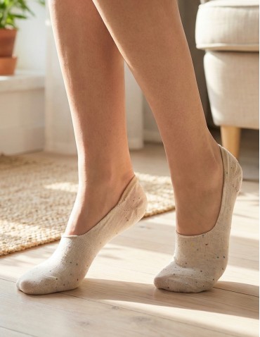 Skarpetki stopki damskie niskie 12-pak - WIELOKOLOROWY - produkt 2