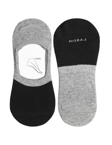 Niskie stopki - Niskie skarpetki stopki męskie bawełniane w paski 12-pak WIELOKOLOROWY - produkt 5