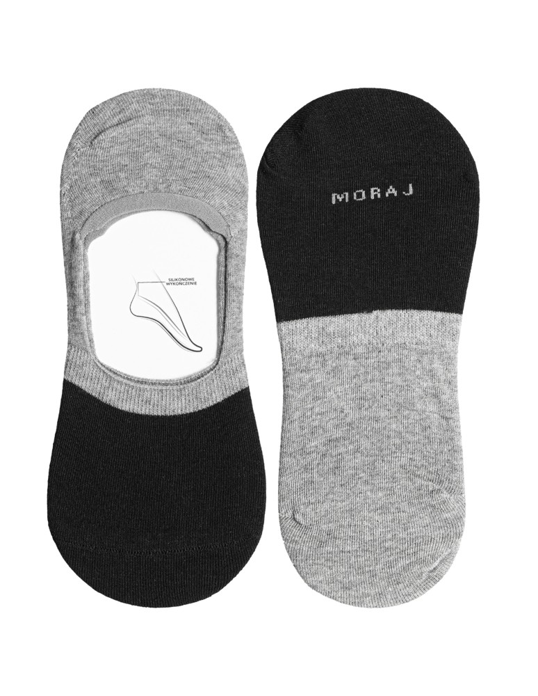 Niskie stopki - Niskie skarpetki stopki męskie bawełniane w paski 12-pak WIELOKOLOROWY  - produkt moraj.pl 5