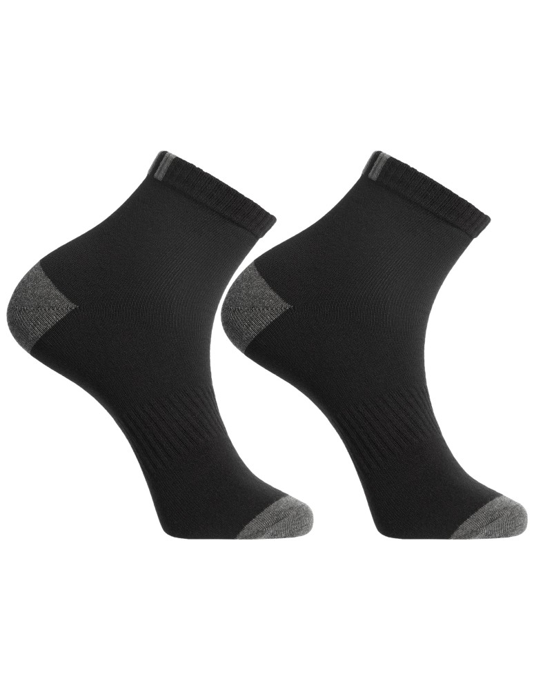 Skarpetki za kostkę - Skarpety męskie bawełniane klasyczne z delikatnymi paskami  3-pak MIX KOLOR  - produkt moraj.pl 2