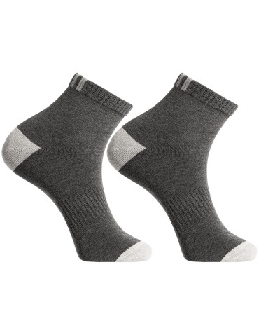 Skarpetki za kostkę - Skarpety męskie bawełniane klasyczne z delikatnymi paskami  3-pak MIX KOLOR - produkt 4