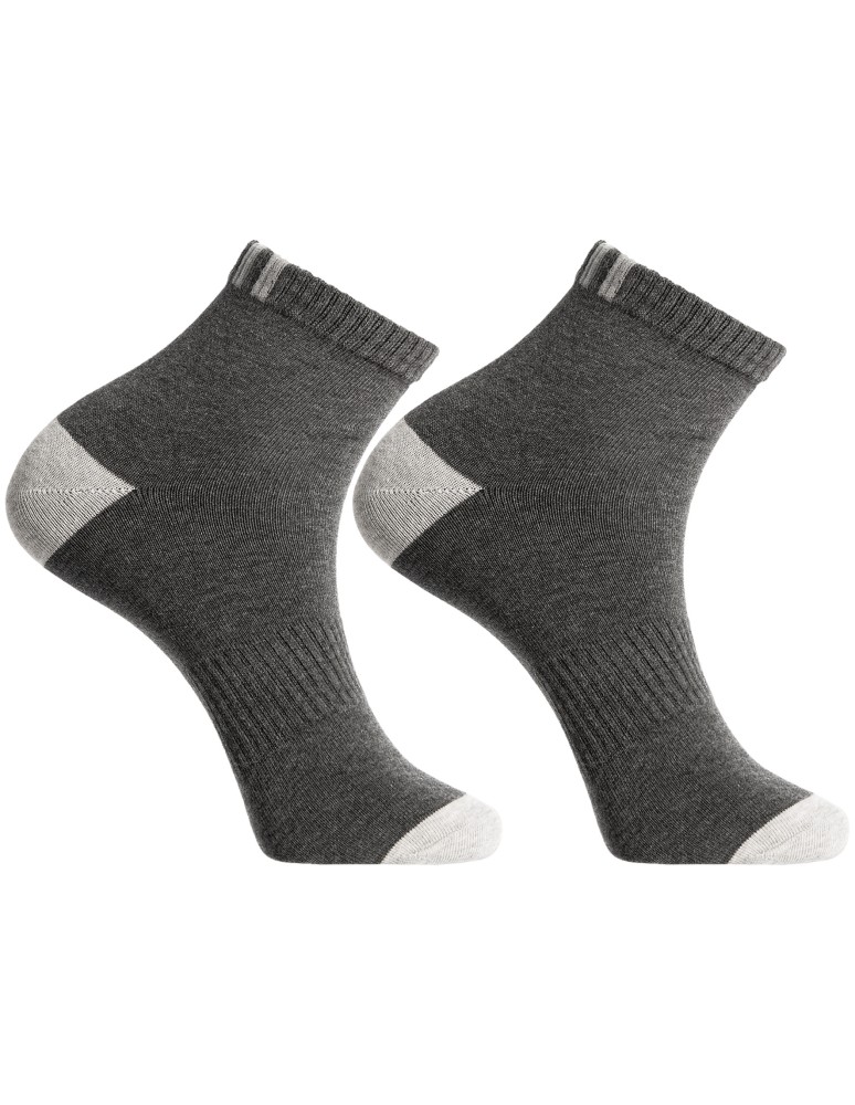 Skarpetki za kostkę - Skarpety męskie bawełniane klasyczne z delikatnymi paskami  3-pak MIX KOLOR  - produkt moraj.pl 4