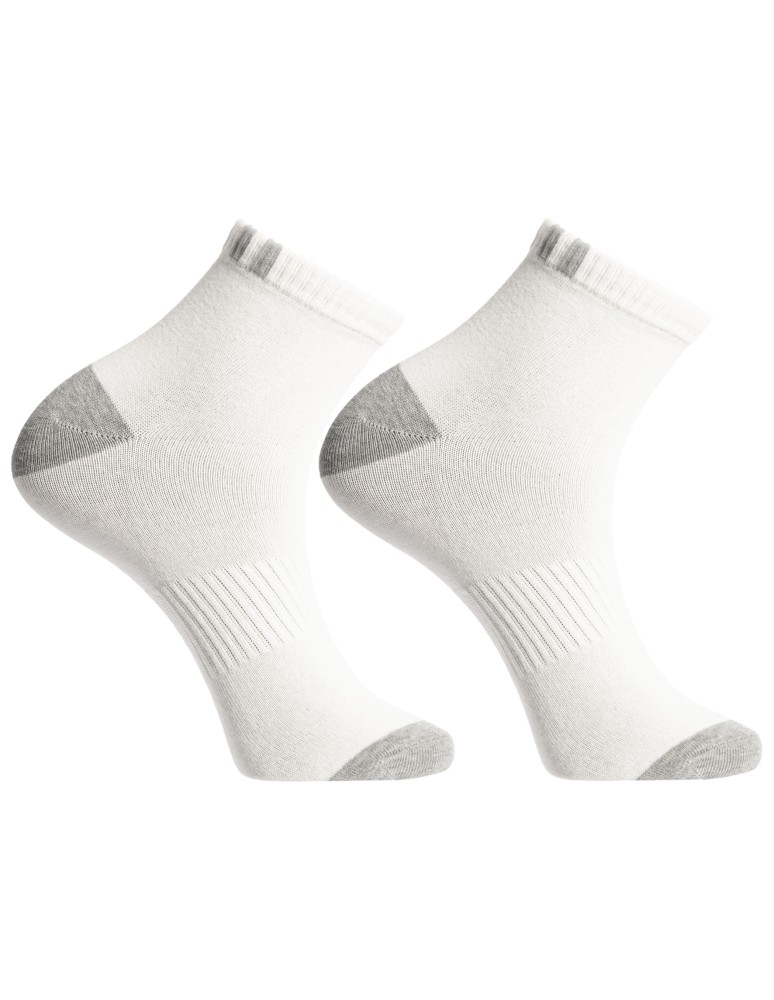 Skarpetki za kostkę - Skarpety męskie bawełniane klasyczne z delikatnymi paskami  3-pak MIX KOLOR  - produkt moraj.pl 5