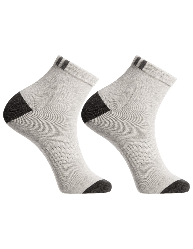 Skarpetki za kostkę - Skarpety męskie bawełniane klasyczne z delikatnymi paskami  3-pak MIX KOLOR  - produkt moraj.pl 6