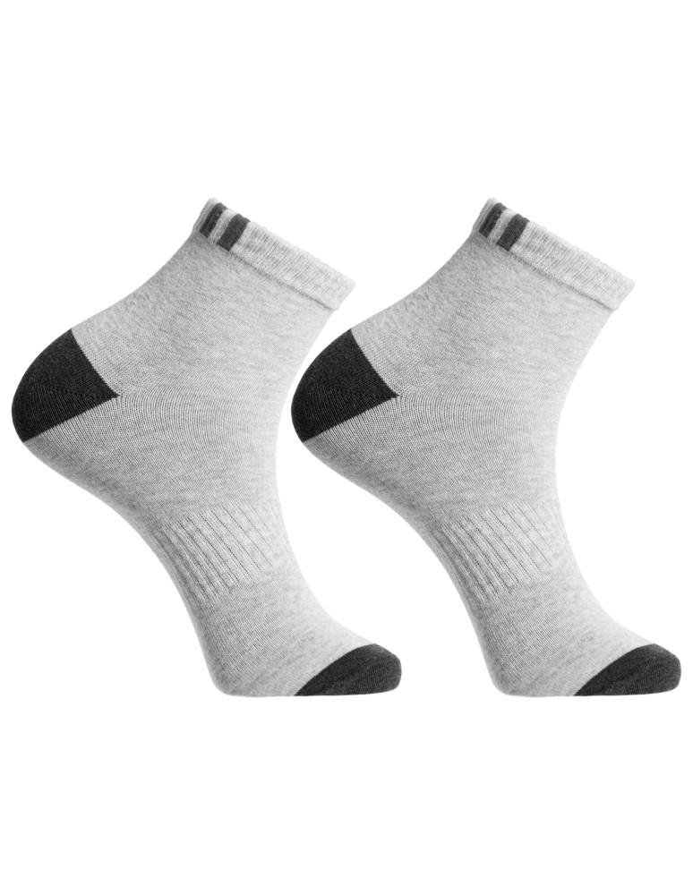 Skarpetki za kostkę - Skarpety męskie bawełniane klasyczne z delikatnymi paskami  3-pak MIX KOLOR  - produkt moraj.pl 7