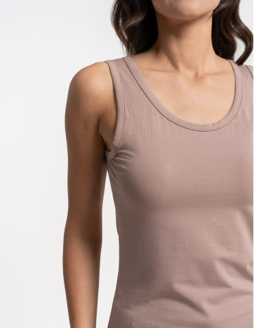 Piżamy - Piżama damska z topem na ramiączkach i szerokimi spodniami WZÓR 1 - produkt 16