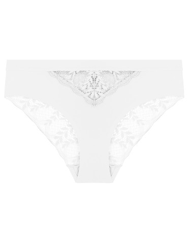 Majtki figi - Majtki damskie figi z subtelnym koronkowym tyłem 3-pak MIX KOLOR - produkt 5