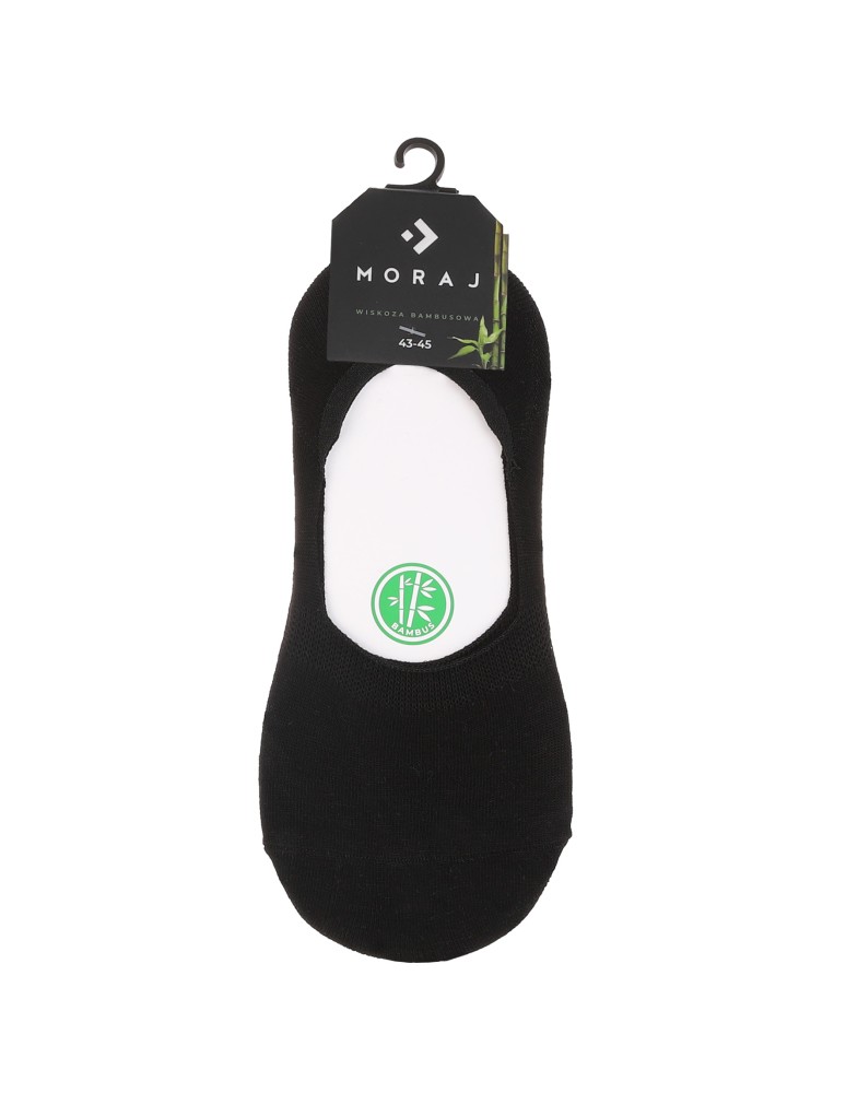 Niskie stopki - Skarpetki niskie stopki męskie bambusowe 12-pak CZARNY  - produkt moraj.pl 3