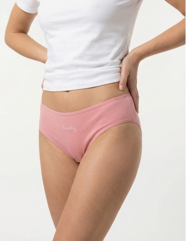 Majtki damskie bikini bawełniane na każdy dzień tygodnia 7-pak - WIELOKOLOROWY - produkt 2