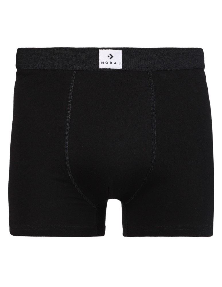 Bokserki dopasowane - Bokserki męskie majtki bawełniane gładkie Plus Size 3-pak CZARNY  - produkt moraj.pl 2