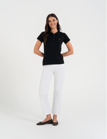 Polo - Koszulka polo damska Premium Line CZARNY - produkt 3