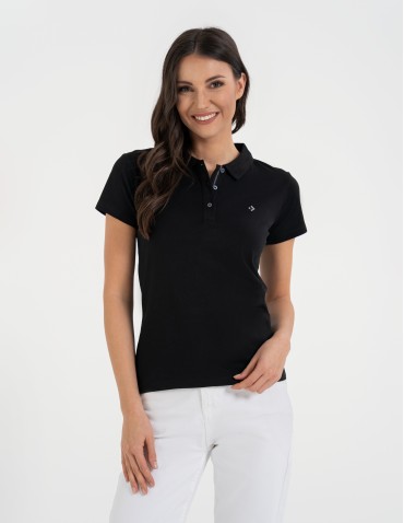 Polo - Koszulka polo damska Premium Line CZARNY - produkt 1