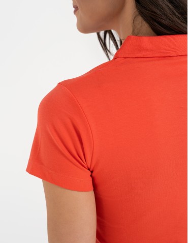 Polo - Koszulka polo damska Premium Line KORALOWY - produkt 5