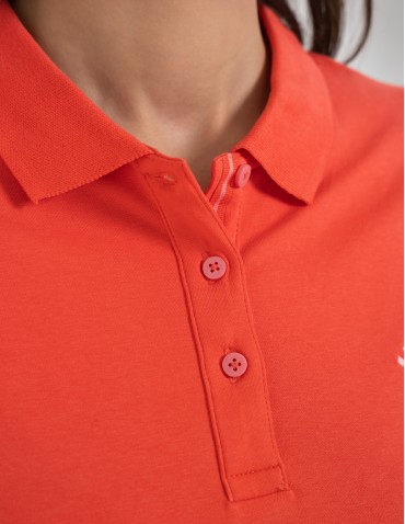 Polo - Koszulka polo damska Premium Line KORALOWY - produkt 8