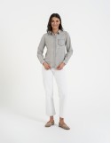 Koszula jeansowa damska w stylu denim