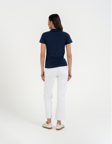 Polo - Koszulka polo damska Premium Line GRANATOWY - produkt 4