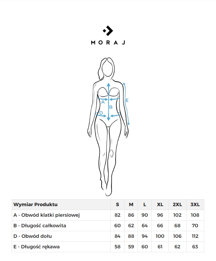 Bluzka damska z długim rękawem bawełniana gładka