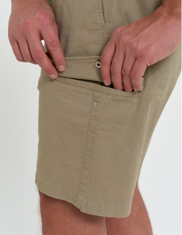 Spodenki męskie bawełniane cargo z kieszeniami  - produkt 2