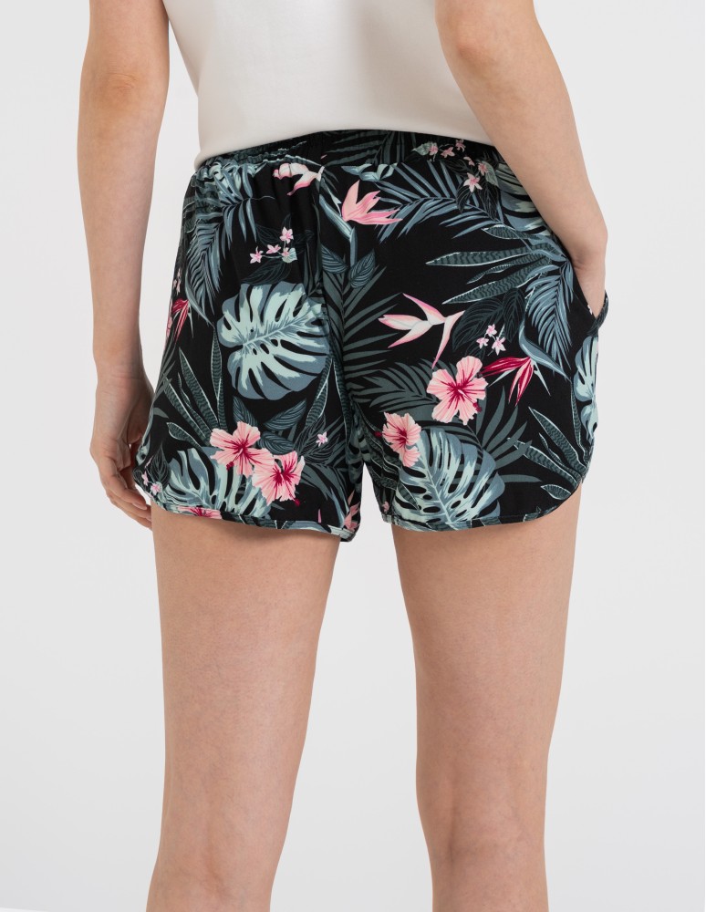 Szorty dresowe - Spodenki damskie szorty krótkie z wiązaniem i kieszeniami WZÓR 1 - produkt moraj.pl 8