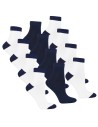 Skarpetki damskie bawełniane do kostki oddychające 12-pak WIELOKOLOROWY