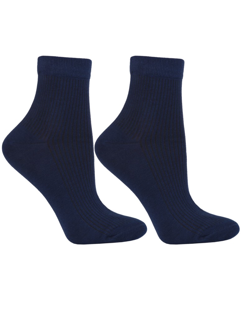 Skarpetki za kostkę - Skarpetki damskie bawełniane do kostki oddychające 12-pak WIELOKOLOROWY  - produkt moraj.pl 3