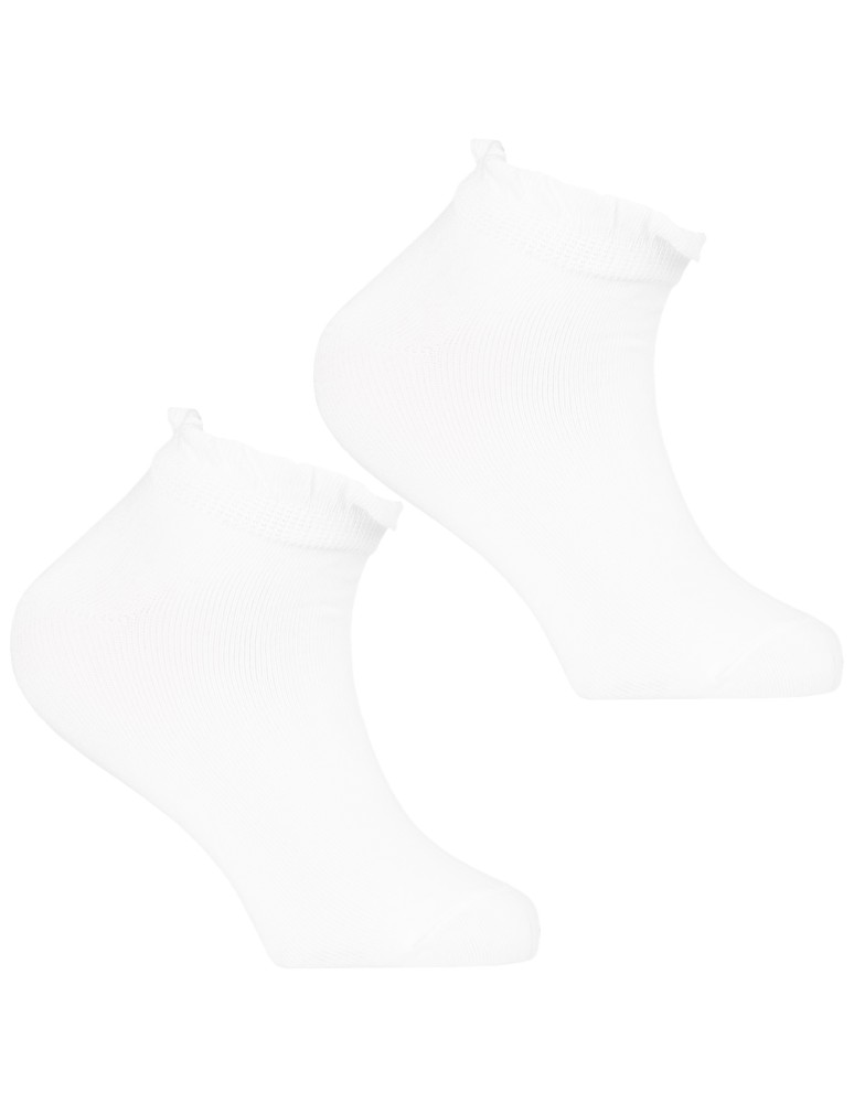 Stopki - Skarpetki dziewczęce bawełniane w kokardki 3-pak WIELOKOLOROWY - produkt moraj.pl 3