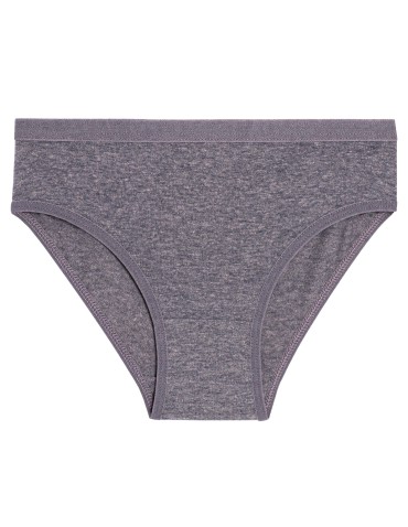 Figi dziewczęce bawełniane majtki klasyczne melanżowe 4-pak  - produkt 2