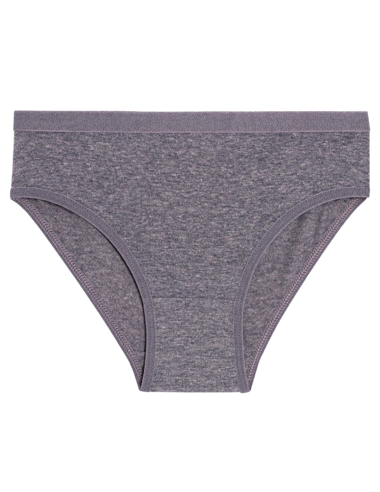 Figi - Figi dziewczęce bawełniane majtki klasyczne melanżowe 4-pak WIELOKOLOROWY  - produkt moraj.pl 2