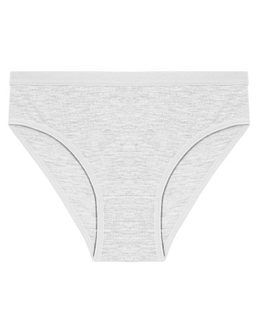 Figi - Figi dziewczęce bawełniane majtki klasyczne melanżowe 4-pak WIELOKOLOROWY - produkt 3